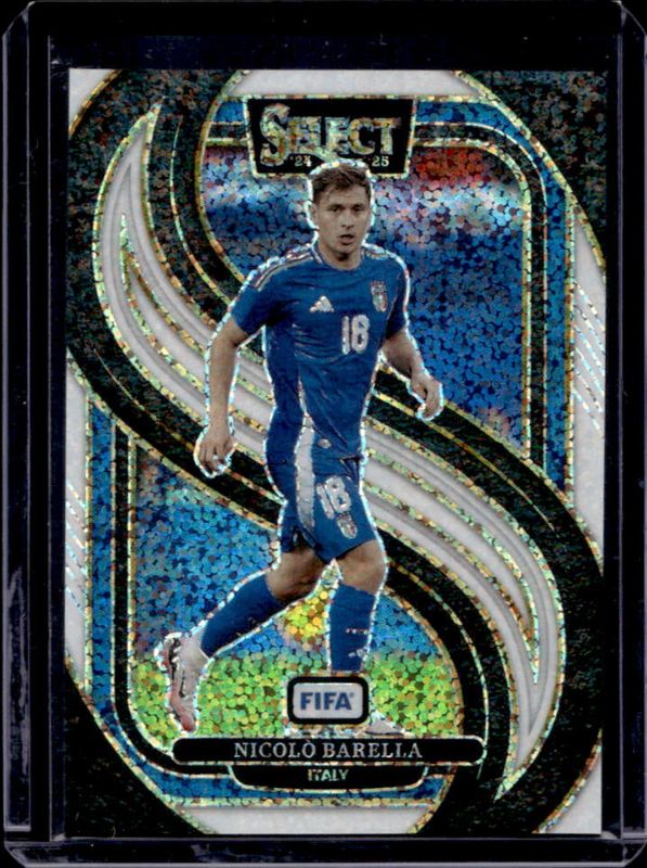 2024 Select FIFA #187 Mezzanine White Sparkle