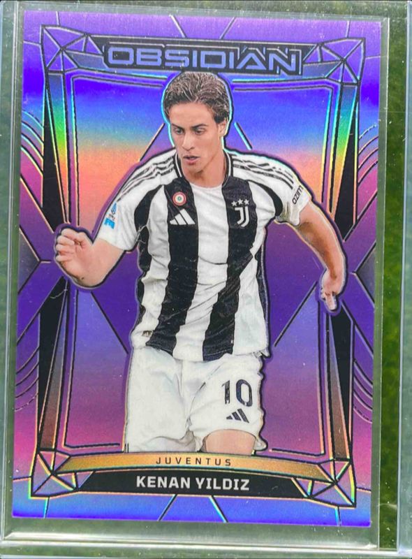 Kenan Yildiz 2024 Obsidian #41 Electric Etch Purple Flood /30 RAW