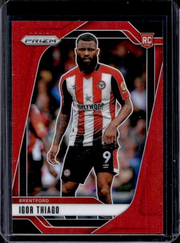 Igor Thiago 2024 Prizm Premier League #245 Red /199 RAW