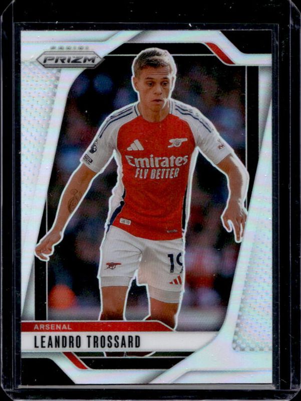 Leandro Trossard 2024 Prizm Premier League #27 Silver RAW