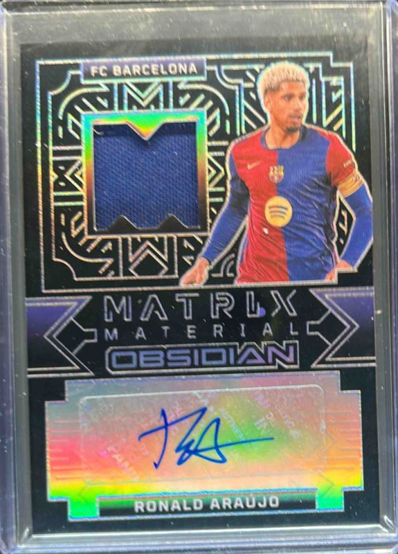 2024 Obsidian #MA-RAR Matrix Material Autographs /59