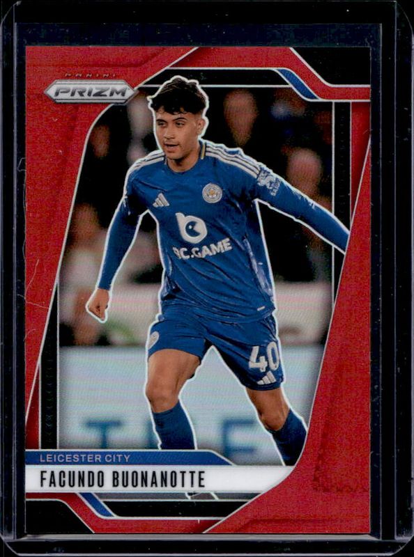 Facundo Buonanotte 2024 Prizm Premier League #275 Red /199 RAW