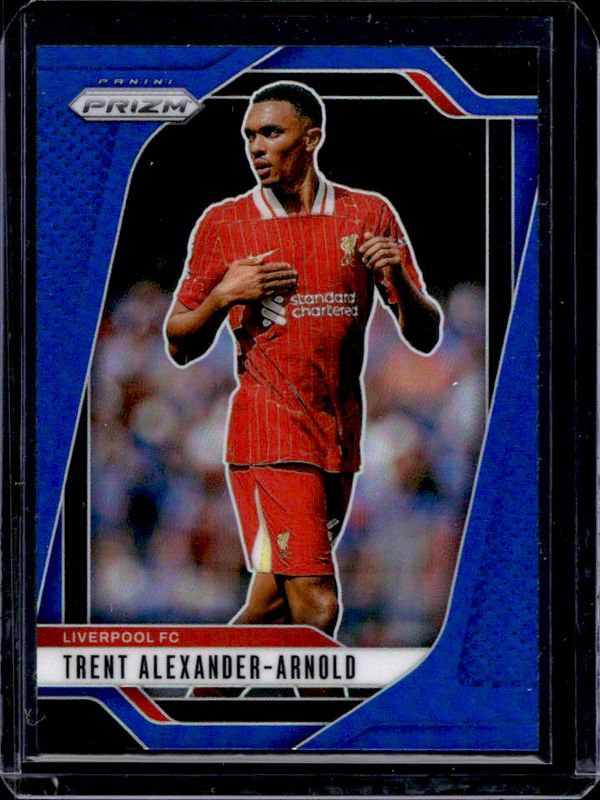 Trent Alexander-Arnold 2024 Prizm Premier League #54 Blue /299 RAW