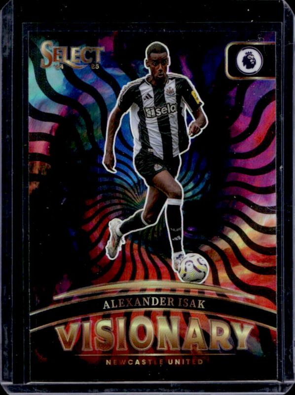 Alexander Isak 2024 Select Premier League #13 Visionary RAW