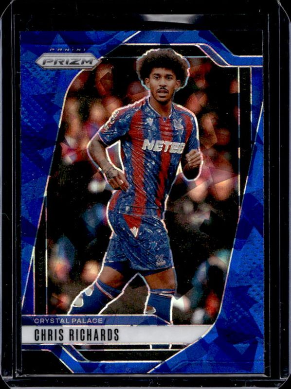 Chris Richards 2024 Prizm Premier League #162 Blue Ice /75 RAW