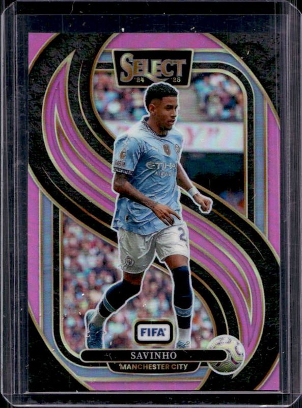 Savinho 2024 Select FIFA #126 Mezzanine Pink /59 RAW