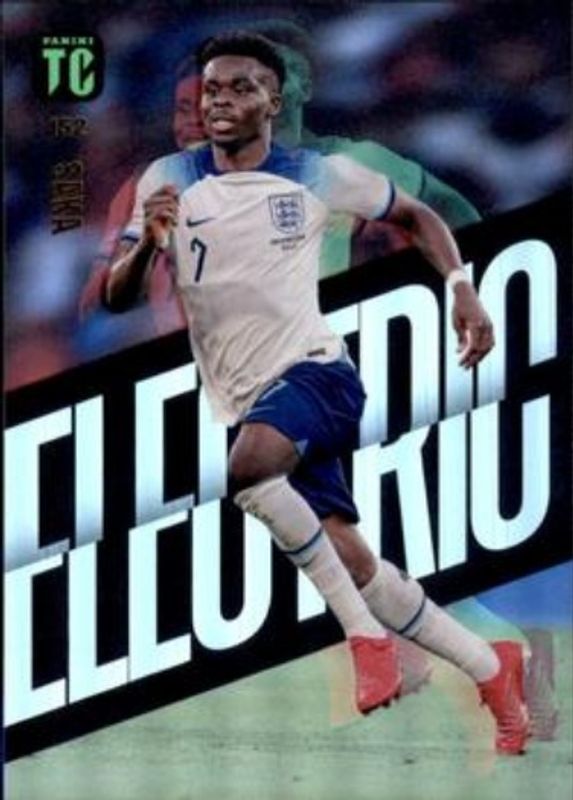 Bukayo Saka 2024 Panini Top Class #152 Base RAW