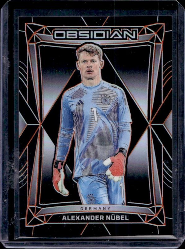 Alexander Nubel 2024 Obsidian #62 Electric Etch Orange /40 RAW