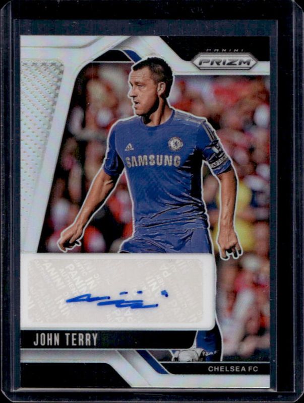 John Terry 2024 Prizm Premier League #S-JT Signatures - Silver /99 RAW