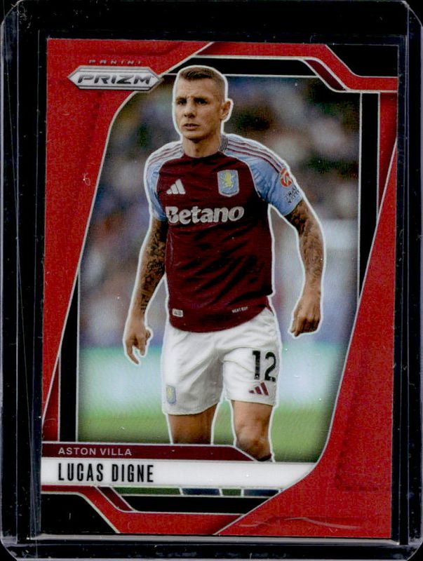 Lucas Digne 2024 Prizm Premier League #55 Red /199 Price Guide - Sports ...