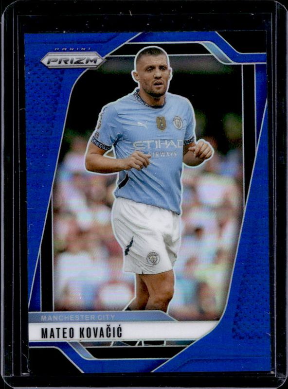 Mateo Kovacic 2024 Prizm Premier League #13 Blue /299 RAW