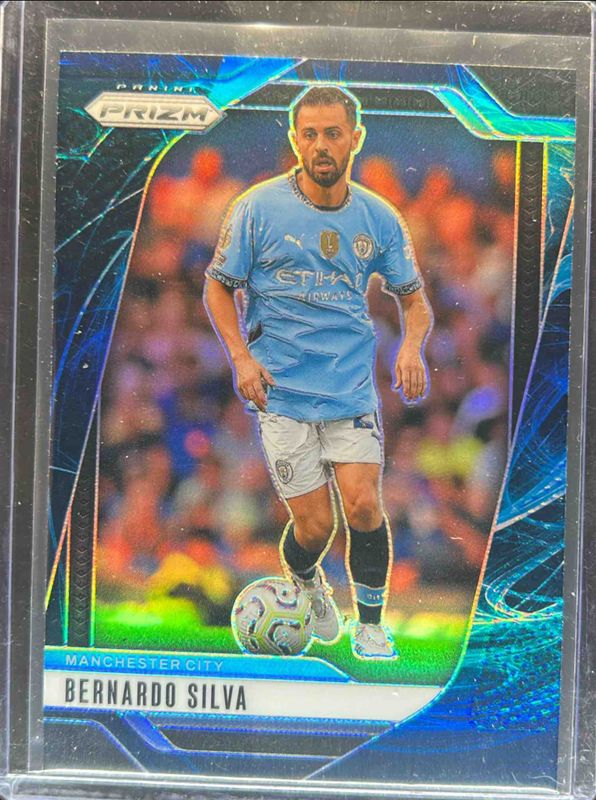 Bernardo Silva 2024 Prizm Premier League #12 Genesis RAW
