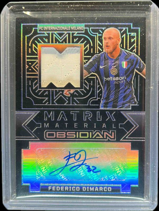 2024 Obsidian #MA-FED Matrix Material Autographs /59