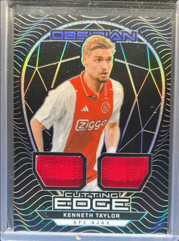 Kenneth Taylor 2024 Obsidian #CE-KT Cutting Edge /199 RAW