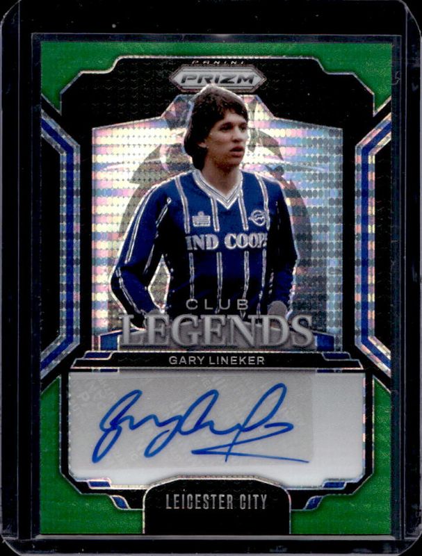 2024 Prizm Premier League #CL-GL Club Legends Signatures - Green Pulsar