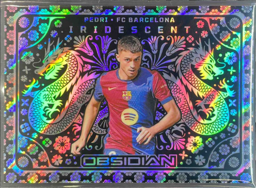 Pedri 2024 Obsidian #4 Iridescent RAW