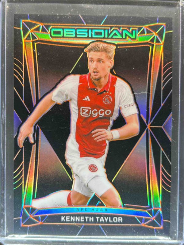 Kenneth Taylor 2024 Obsidian #35 Electric Etch Orange /40 RAW