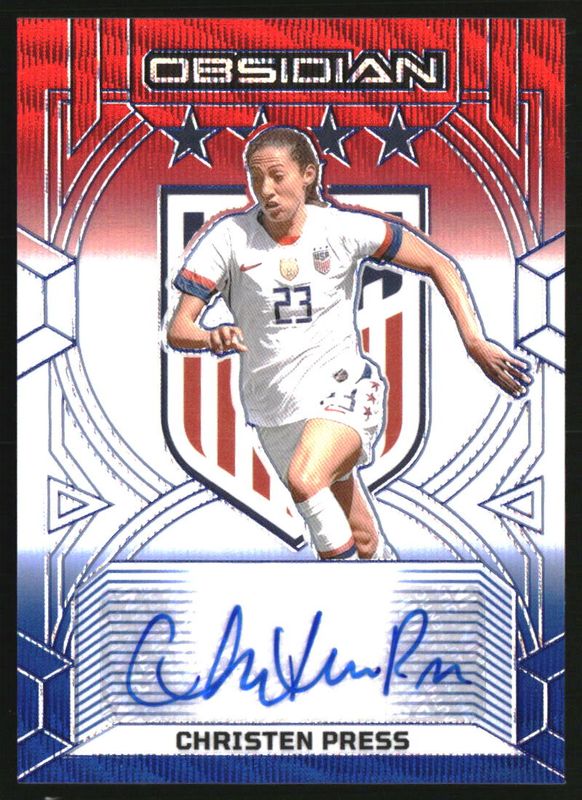 2024 Obsidian #19-CPR USWNT Class of 19 - Electric Etch Red White & Blue Flood /5