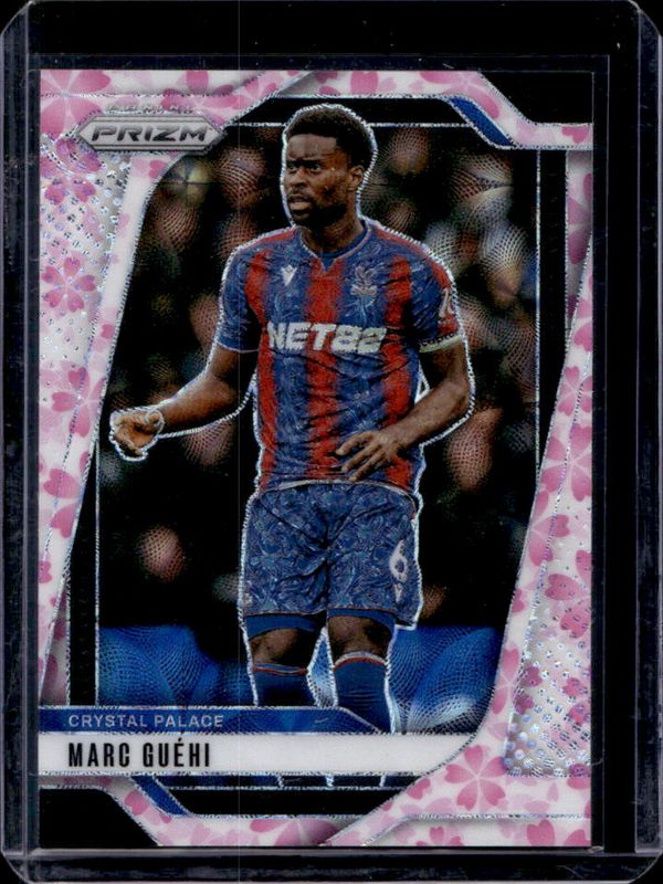 Marc Guehi 2024 Prizm Premier League #166 Choice Cherry Blossom /20 RAW