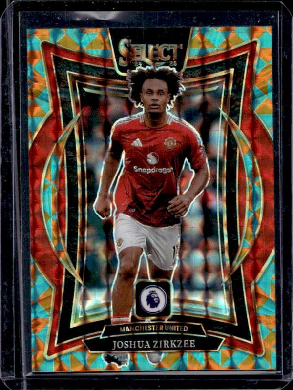 Joshua Zirkzee 2024 Select Premier League #99 Terrace Tessellation /15 RAW