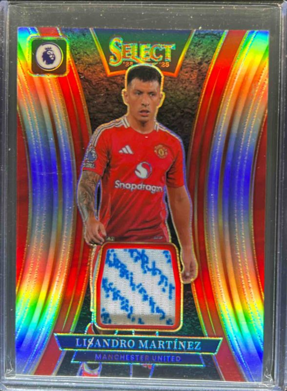 Lisandro Martinez 2024 Select Premier League #SM-LM Select Memorabilia RAW