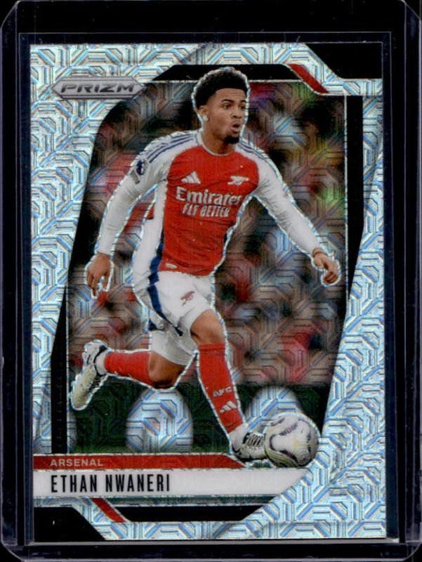 Ethan Nwaneri 2024 Prizm Premier League #31 Mojo Rookie RAW