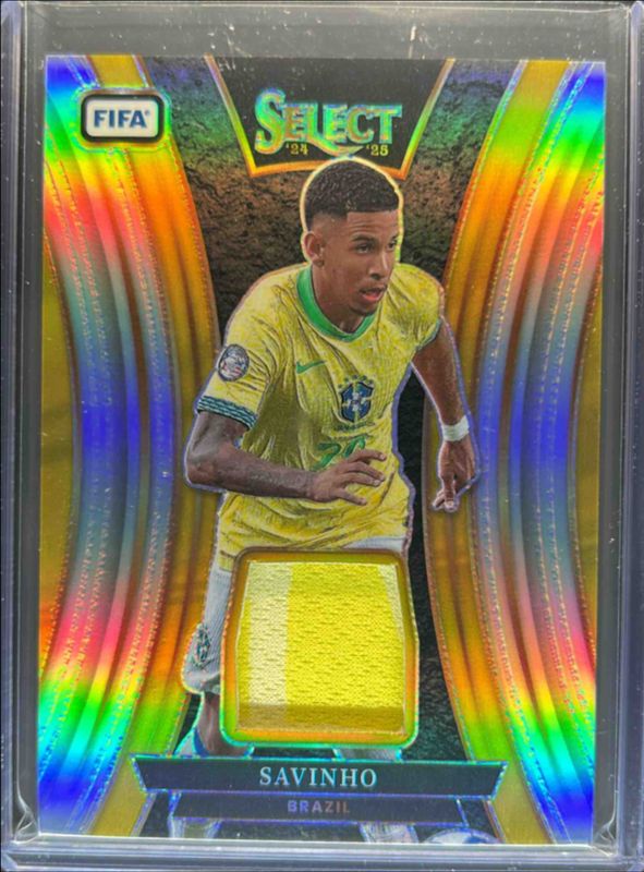 Savinho 2024 Select FIFA #SM-S Select Memorabilia RAW