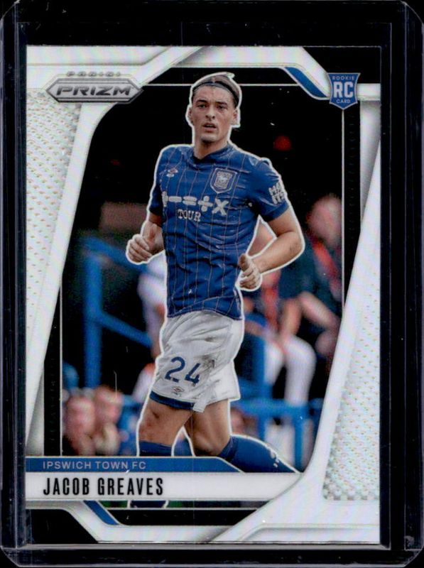Jacob Greaves 2024 Prizm Premier League #280 Silver RAW