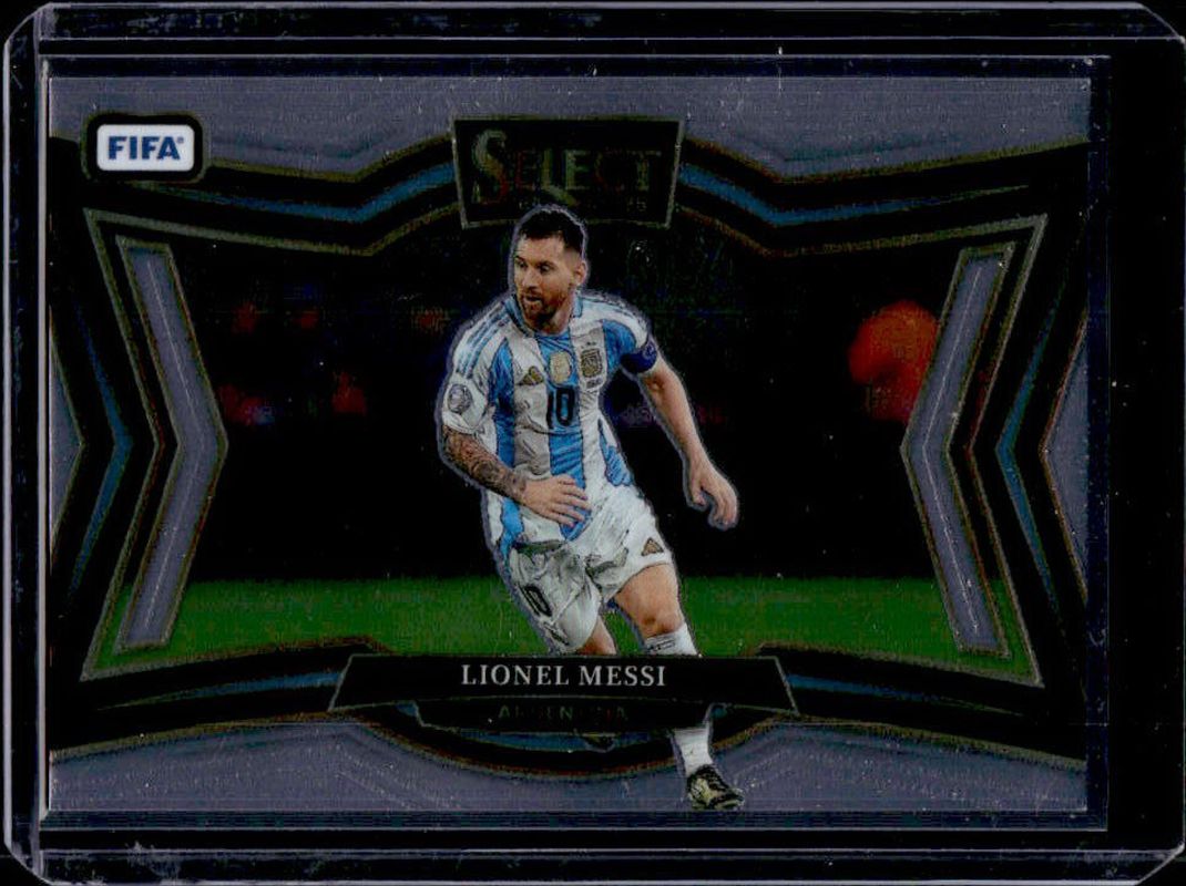 Lionel Messi 2024 Select FIFA #244 Field Level RAW