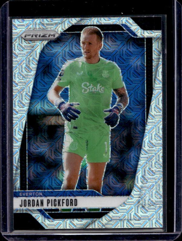 Jordan Pickford 2024 Prizm Premier League #233 Mojo RAW