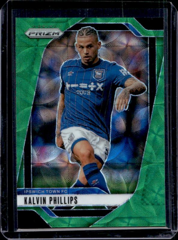 Kalvin Phillips 2024 Prizm Premier League #283 Choice Green /5 RAW