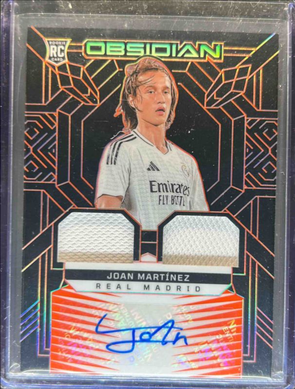 2024 Obsidian #DJ-JMZ Dual Jersey Ink - Electric Etch Orange /25