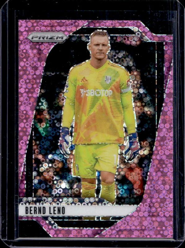 Bernd Leno 2024 Prizm Premier League #206 Pink Breakaway /149 RAW