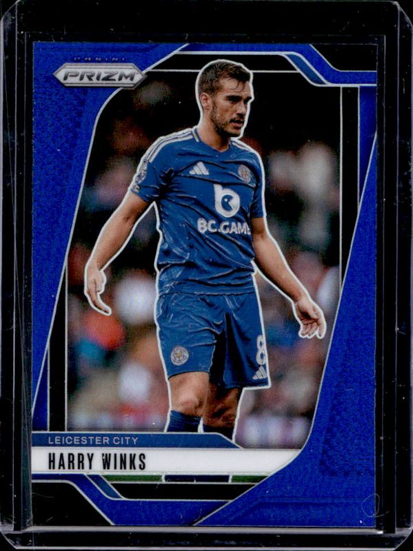 Harry Winks 2024 Prizm Premier League #268 Blue /299 RAW