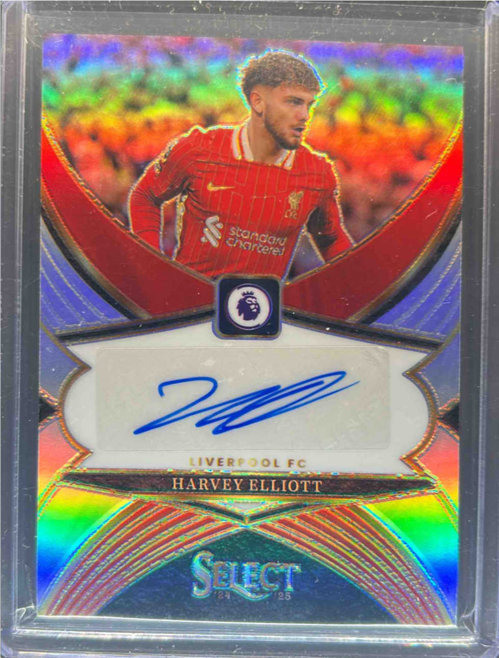 Harvey Elliott 2024 Select Premier League #SS-HE Select Signatures