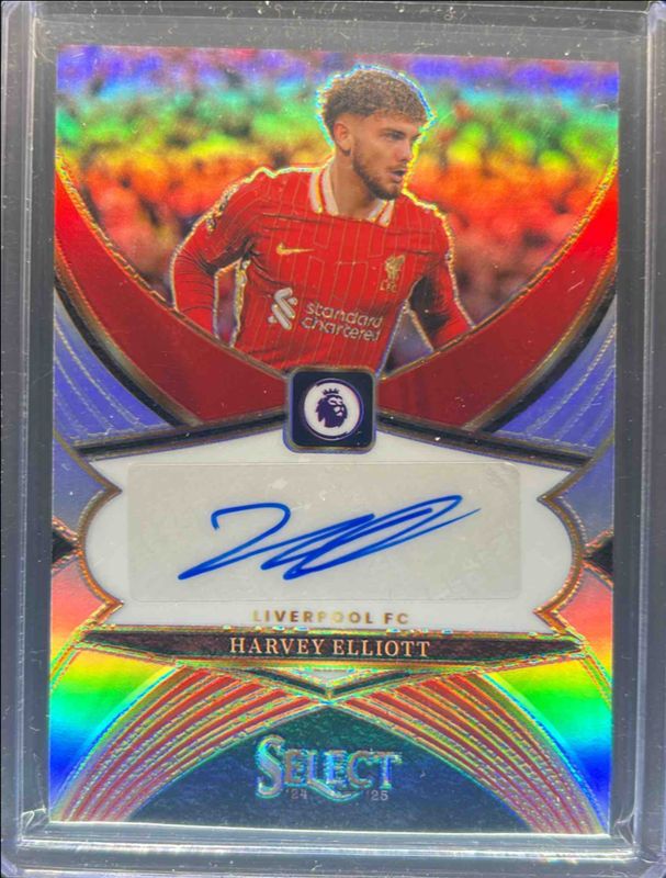 Harvey Elliott 2024 Select Premier League #SS-HE Select Signatures