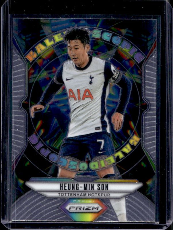 Heung-Min Son 2024 Prizm Premier League #7 Kaleidoscopic RAW