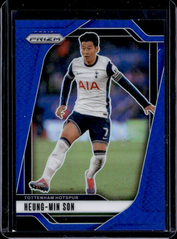 Heung-Min Son 2024 Prizm Premier League #77 Blue /299 RAW