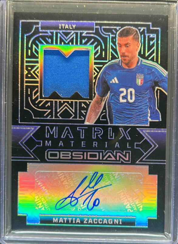 2024 Obsidian #MA-MAZ Matrix Material Autographs /59