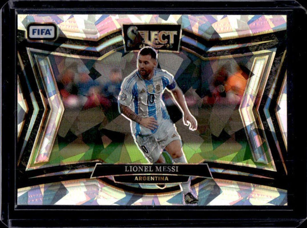 Lionel Messi 2024 Select FIFA #244 Field Level Ice RAW