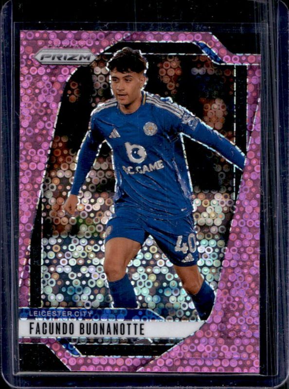 Facundo Buonanotte 2024 Prizm Premier League #275 Pink Breakaway /149 RAW