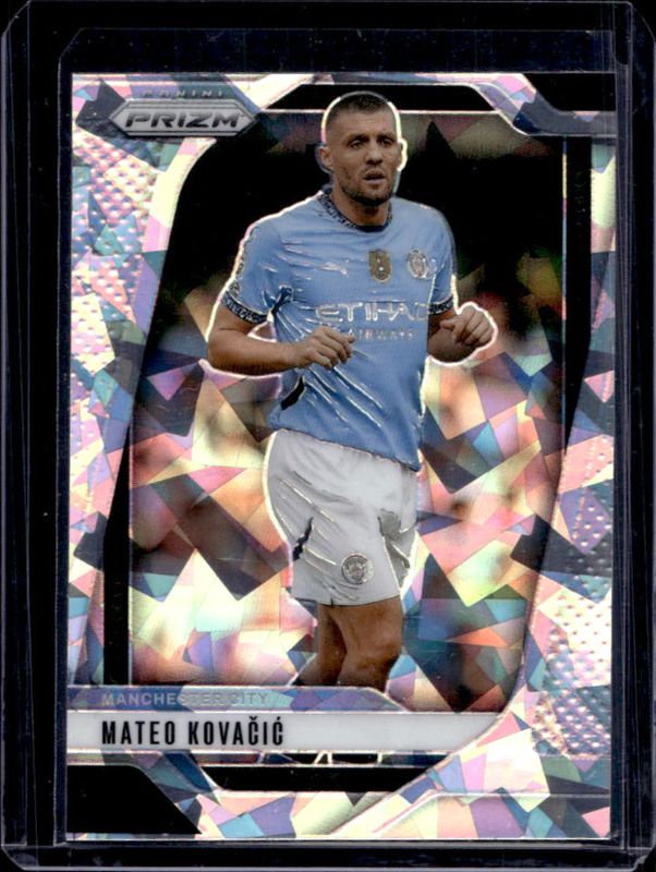 Mateo Kovacic 2024 Prizm Premier League #13 Ice RAW