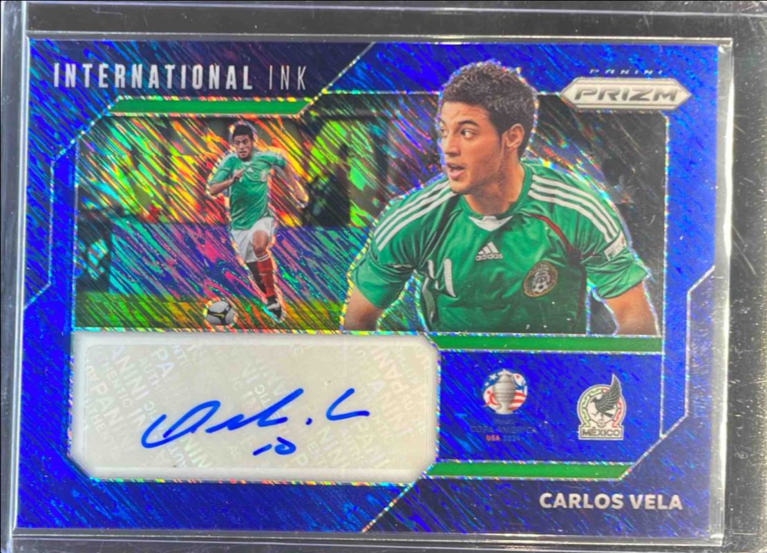 2024 Prizm Copa America #II-CV International Ink - Blue Shimmer