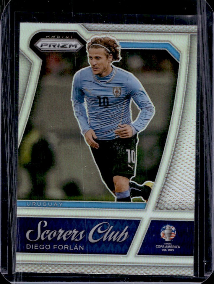 Diego Forlan 2024 Prizm Copa America #27 Scorers Club - Silver Price ...