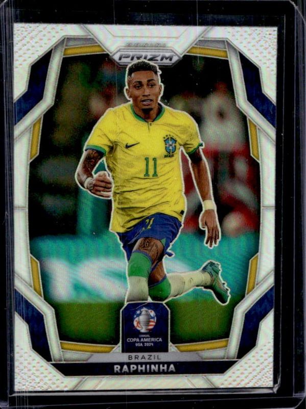 Raphinha 2024 Prizm Copa America #26 Silver RAW