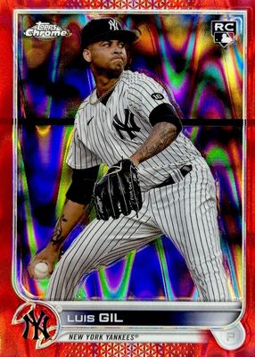 2022 Topps Chrome Sonic #202 Red RayWave Refractor /5