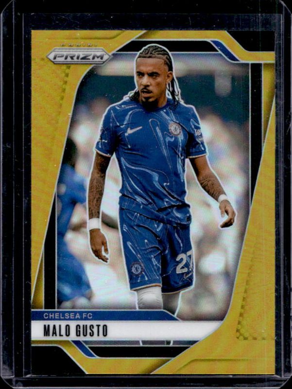 Malo Gusto 2024 Prizm Premier League #96 Gold /10 RAW
