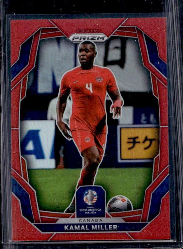 Kamal Miller 2024 Prizm Copa America #171 Red /199 RAW