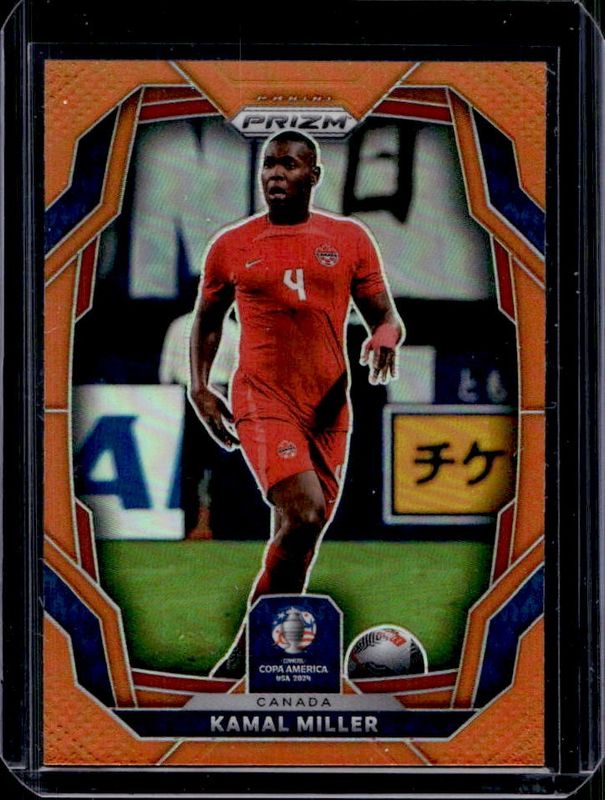 Kamal Miller 2024 Prizm Copa America #171 Orange /25 RAW
