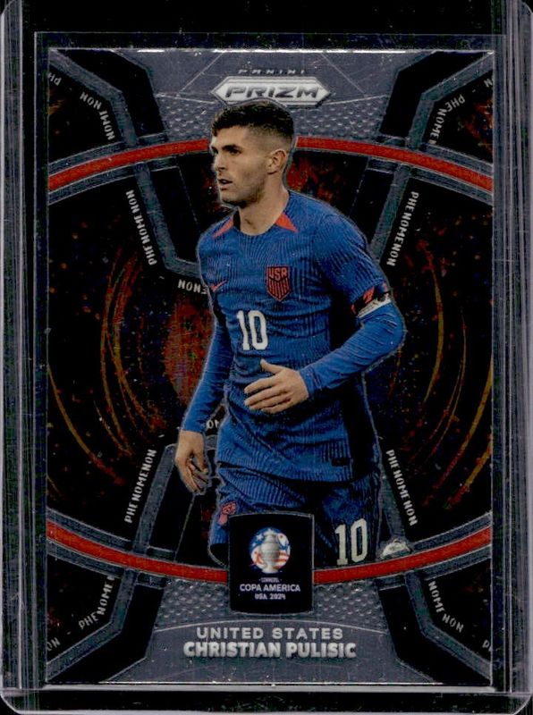 Christian Pulisic 2024 Prizm Copa America #16 Phenomenon RAW